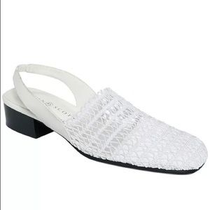 NEW The Carolton slingback sandals by Karen Scott : White Size:11